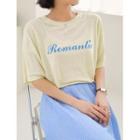 Romantic Linen Blend Boxy T-shirt