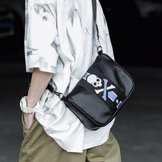 Skull Crossbody Bag Black - One Size