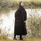 Padded Long Coat Black - One Size