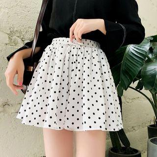 Pattern Chiffon Skort