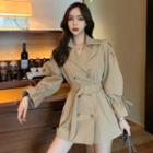 Double-breasted Buckled Jacket