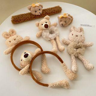 Animal Chenille Hair Tie / Headband (various Designs)