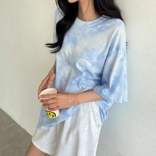 Tie-dry Over-fit T-shirt