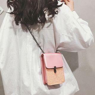 Glitter Square Crossbody Bag