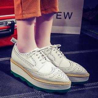 Brogue Pointed Oxfords