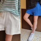 Colored Pocket-side Shorts
