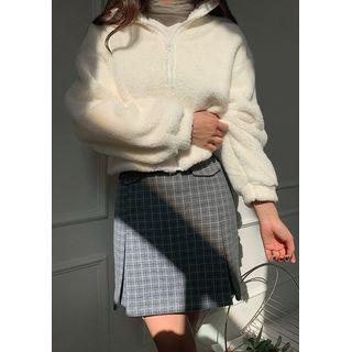 Mockneck Short Fleece Jacket