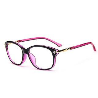 Rhinestone Square Glasses