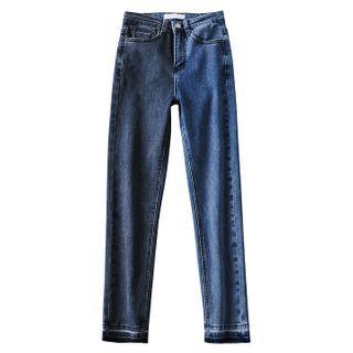 Two Tone Skinny Jeans