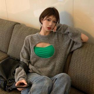 Camisole Top / Cut Out Sweater