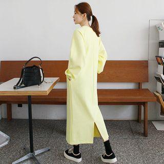 Raglan Long Sweatshirt Dress