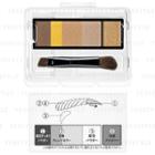 Shiseido - Maquillage Eyebrow Styling Palette 3d (70 Honey Brown) (refill) 4.2g