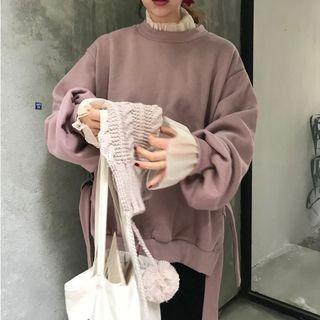 Ribbon-side Sweatshirt