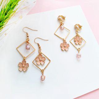 Cherry Blossom Non-matching Earring