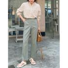 High-rise Straight Leg Pants