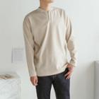 Plus Size Long-sleeve Henley
