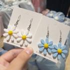 Acrylic Flower Dangling Earrings