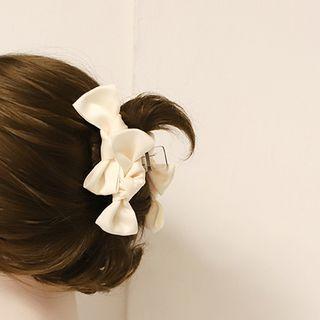 Bow Satin Hair Clamp