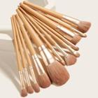 Set Of 12: Makeup Brush Set Of 12 - Gg060808 - Light Yellow - One Size