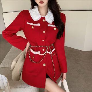 Lace Peter Pan Collar Jacket