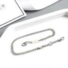 925 Sterling Chain Bracelet Chain Bracelet - One Size