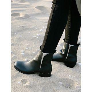 Contrast-panel Chelsea Boots