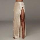 Glossy Maxi Skirt