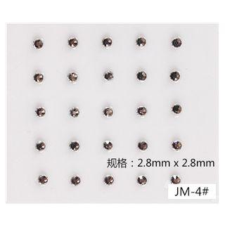 Diy Metallic Nail Art Decoration (jm-4) 1 Set