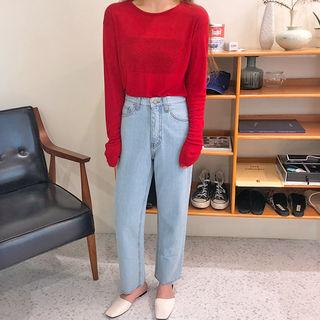 Long-sleeve Sheer M Lange T-shirt
