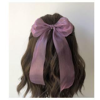 Tulle Ribbon Hair Clip