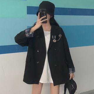 Double Breasted Blazer / Long-sleeve T-shirt