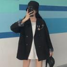Double Breasted Blazer / Long-sleeve T-shirt