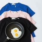 Fired-egg Printed Short-sleeve T-shirt