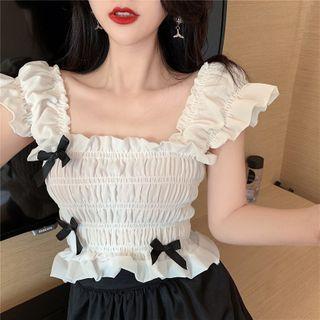 Chiffon Ruched Top