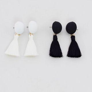 Sphere Tassel Earrings
