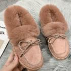 Fluffy Snow Loafers