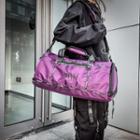 Letter Embroidered Duffel Bag