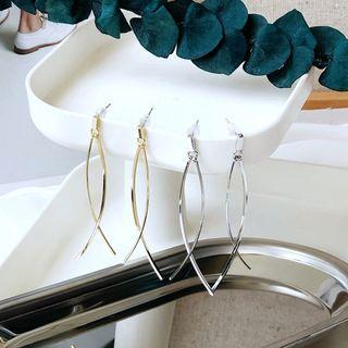 Metal Drop Earring / Clip-on Earring