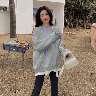Loose-fit Drawstring Hooded Sweatshirt