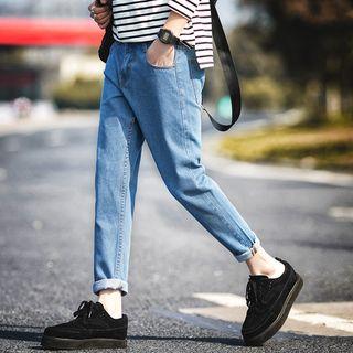 Roll Up Hem Jeans