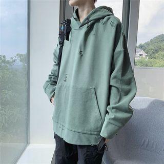 Distressed Oversize Hoodie