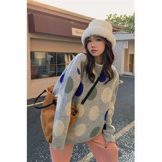 Dotted Sweater Gray - One Size