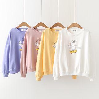 Duck-print Sweatshirt