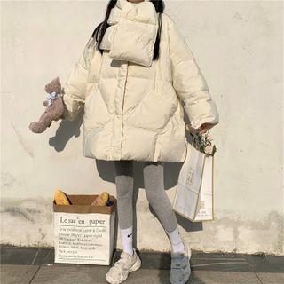 Set: Padded Zip Jacket + Scarf