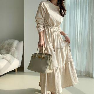 Tiered Maxi Cotton Dress