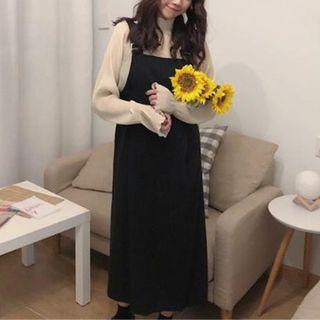 Chiffon Blouse / Midi Jumper Dress