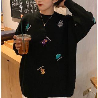 Dinosaur Pattern Sweater