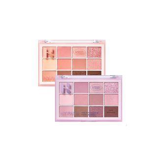 Holika Holika - My Fave Vibe Eye Palette Ripe Fruits Collection - 2 Types Mature Peach
