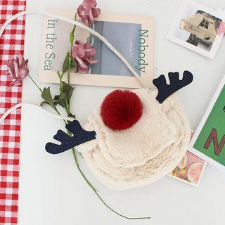 Deer Accent Crossbody Bag As Shown In Figure - One Size