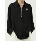 Long-sleeve Half-zip Shirt
